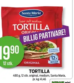 Kiwi TORTILLA tilbud