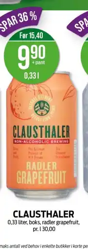 Kiwi CLAUSTHALER tilbud