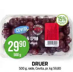 Kiwi DRUER tilbud