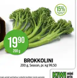 Kiwi BROKKOLINI tilbud
