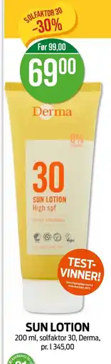 Kiwi SUN LOTION tilbud