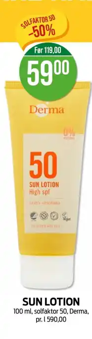 Kiwi SUN LOTION tilbud