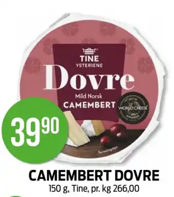 Kiwi CAMEMBERT DOVRE tilbud