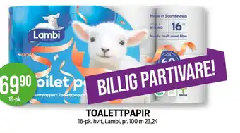 Kiwi TOALETTPAPIR tilbud
