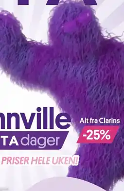 VITA Alt fra Clarins tilbud