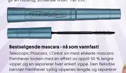 VITA Bestselgende mascara - nå som vannfast! tilbud