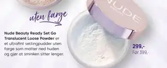 VITA Nude Beauty Ready Set Go Translucent Loose Powder tilbud