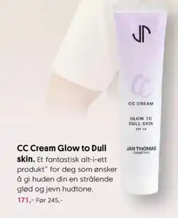 VITA CC Cream Glow to Dull skin. tilbud