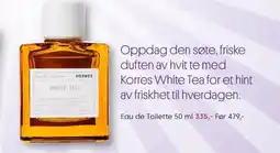 VITA Oppdag den søte, friske duften av hvit te med Korres White Tea for et hint av friskhet til hverdagen. tilbud