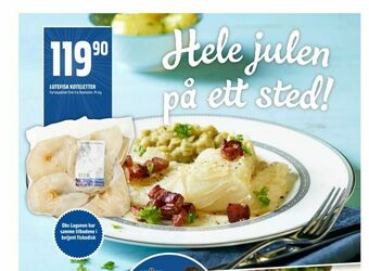 Coop Obs Lutefisk koteletter tilbud