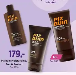 VITA Piz Buin Moisturizing/ Tan & Protect tilbud