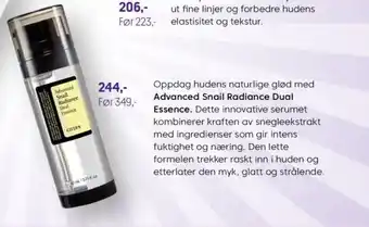 VITA Advanced snail radiance dual essence tilbud