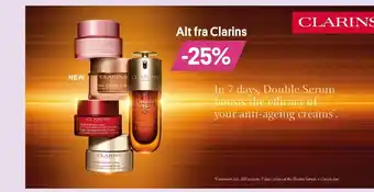 VITA Alt fra Clarins tilbud