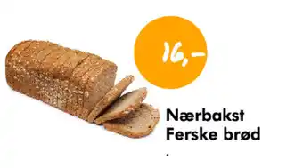 Havaristen Nærbakst Ferske brød tilbud