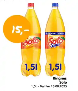 Havaristen Ringnes Solo tilbud