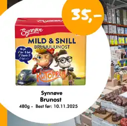 Havaristen Synnøve Brunost tilbud