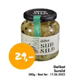 Havaristen Delikat Sursild tilbud
