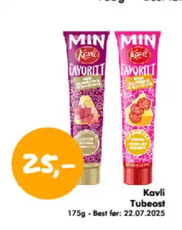Havaristen Kavli Tubeost tilbud