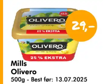 Havaristen Mills OLIVERO tilbud