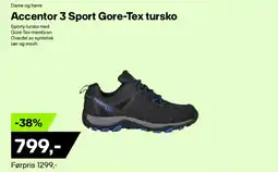 XXL Sport Accentor 3 Sport Gore-Tex tursko tilbud