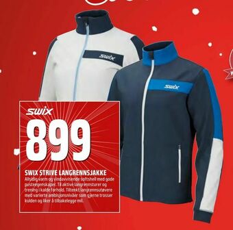 Coop Obs Swix strive langrennsjakke tilbud