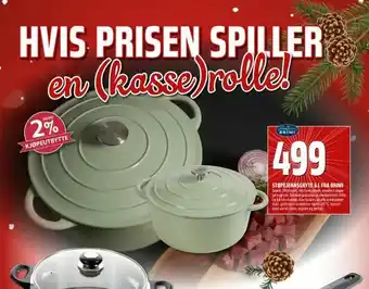 Coop Obs Støpejernsgryte 6 l fra brimi tilbud