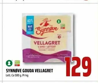 Coop Obs Synnøve gouda vellagret tilbud
