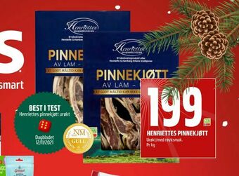 Coop Obs Henriettes pinnekjøtt tilbud