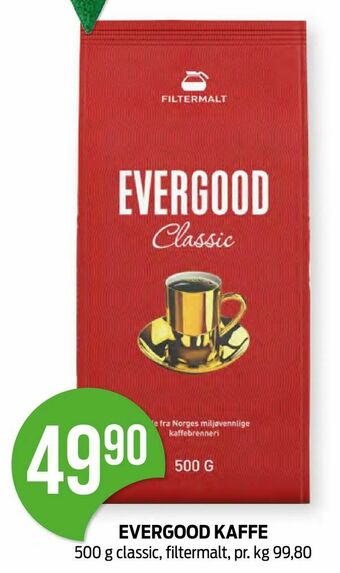 Kiwi Evergood kaffe tilbud