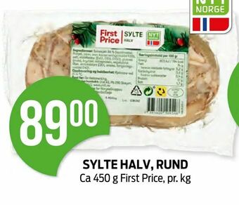 Kiwi Sylte halv, rund tilbud