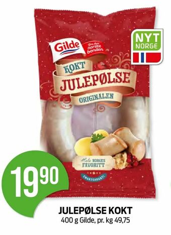 Kiwi Julepølse kokt tilbud