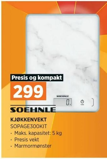 POWER KJØKKENVEKT tilbud