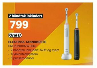 POWER Elektrisk tannbørste tilbud