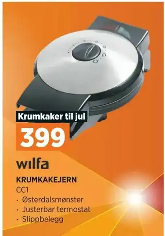 POWER KRUMKAKEJERN tilbud
