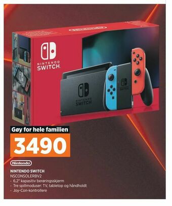 POWER Nintendo switch tilbud