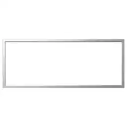 IKEA BjÖrksta Ramme, aluminiumsfarge, 140x56 cm tilbud
