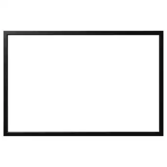 IKEA BjÖrksta Ramme, svart, 78x118 cm tilbud