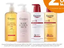 Vitusapotek Cosmica Caring Shower Oil parfymert, 400 ml tilbud
