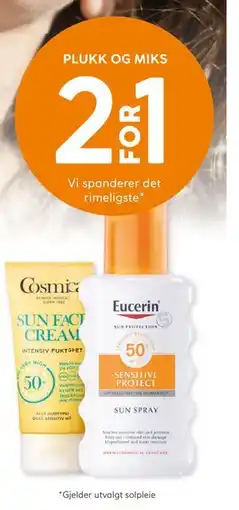 Vitusapotek solpleie tilbud