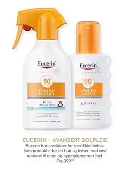 Vitusapotek EUCERIN – AVANSERT SOLPLEIE tilbud