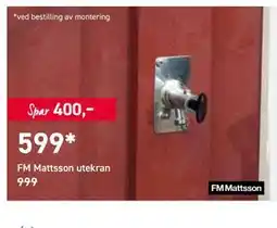 Comfort FM Mattsson utekran tilbud