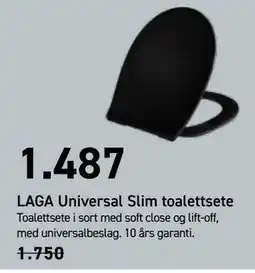 Comfort LAGA Universal Slim toalettsete tilbud