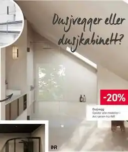 Comfort Dusjvegg tilbud