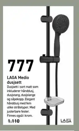 Comfort LAGA Medio dusjsett tilbud
