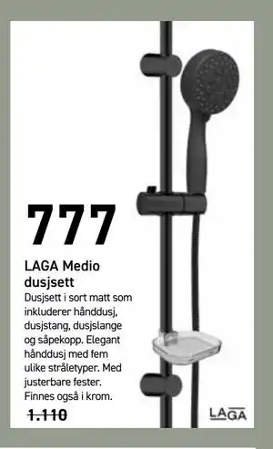 Comfort LAGA Medio dusjsett tilbud