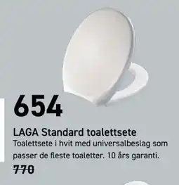 Comfort LAGA Standard toalettsete tilbud