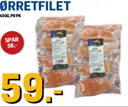 Price Lagerbutikk ØRRETFILET tilbud