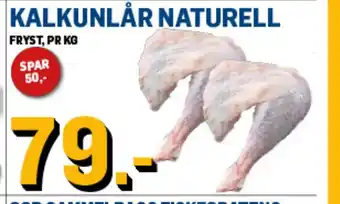 Price Lagerbutikk KALKUNLÅR NATURELL tilbud