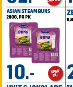 Price Lagerbutikk ASIAN STEAM BUNS tilbud