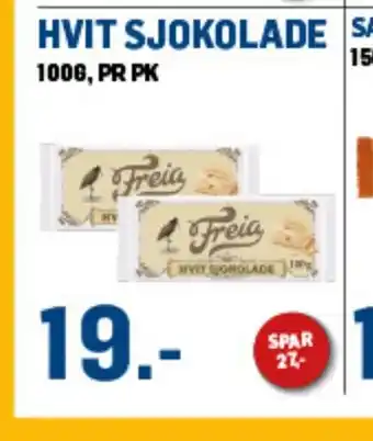 Price Lagerbutikk HVIT SJOKOLADE tilbud